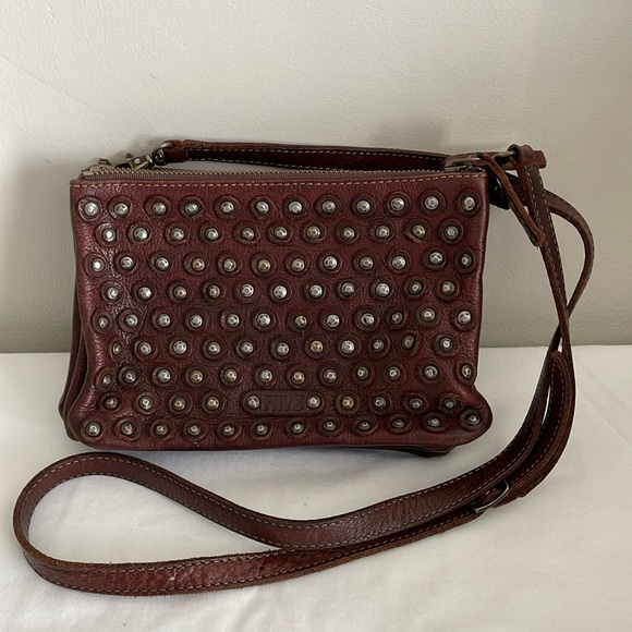 Frye Handbags - Frye JENNA leather studded crossbody bag